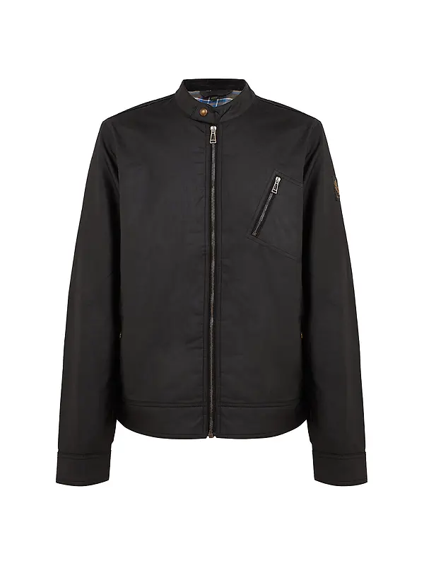 Belstaff Men's Waxed Cotton Sideline Jacket - Black Image 1