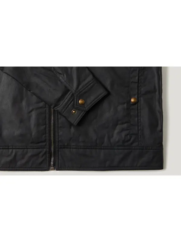 Belstaff Men's Waxed Cotton Sideline Jacket - Black Image 3