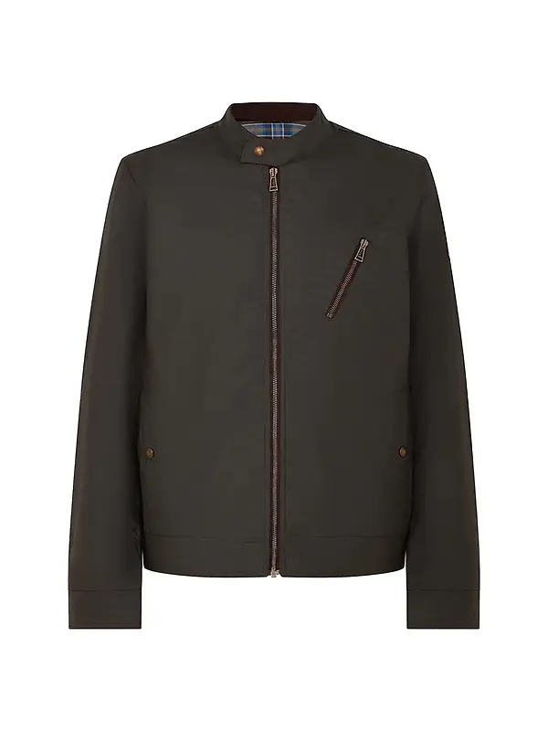 Belstaff Men's Waxed Cotton Sideline Jacket - Faded Olive Image 1