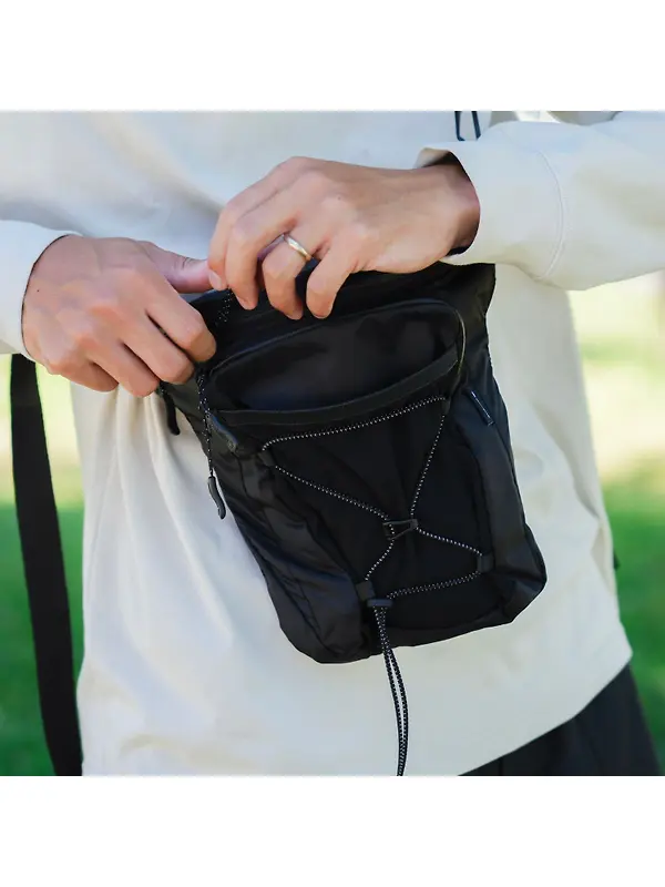 Snow Peak ALK Shoulder Bag - Black Image 3