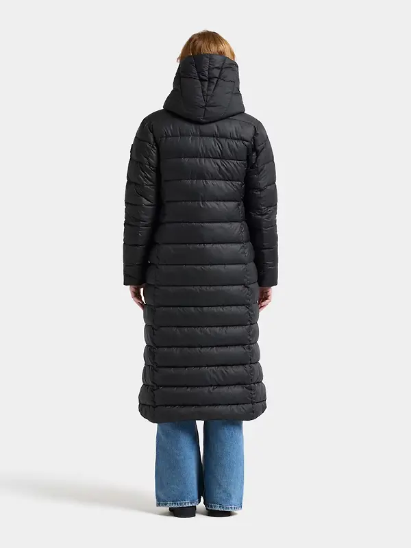 Didriksons Women's Stella Parka Long  - Black Image 5