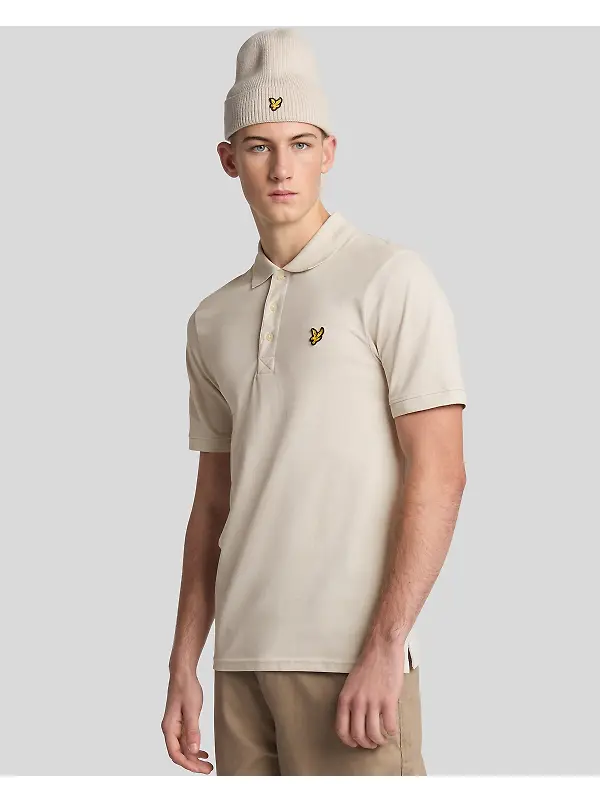 Lyle & Scott Men's Plain Polo Shirt - Cove Image 2