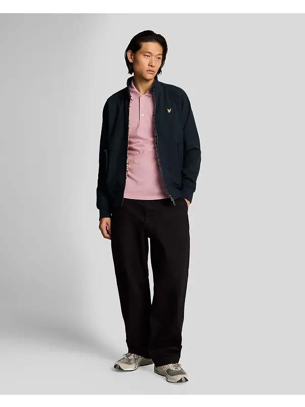 Lyle & Scott Men's Plain Polo Shirt - Pink Light Image 3
