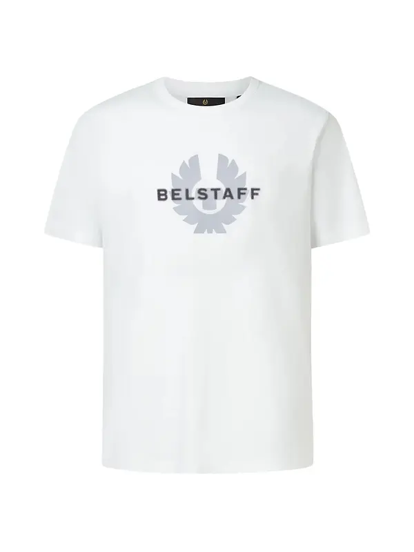 Belstaff Men's Cotton Jersey Surface T-Shirt - White Image 1