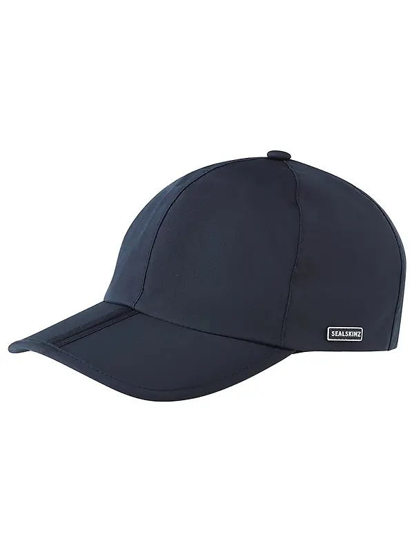 Sealskinz Salle Waterproof Foldable Peak Cap - Navy Image 1