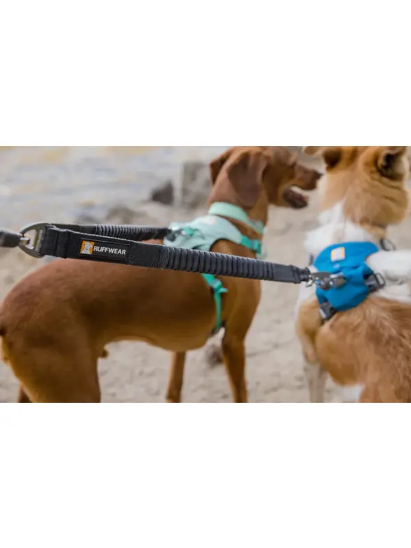 RUFFWEAR Double Track Dog Lead Coupler - Basalt Grey Image 7