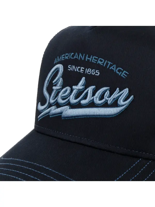 Stetson Since 1865 Trucker Cap - Navy Image 5