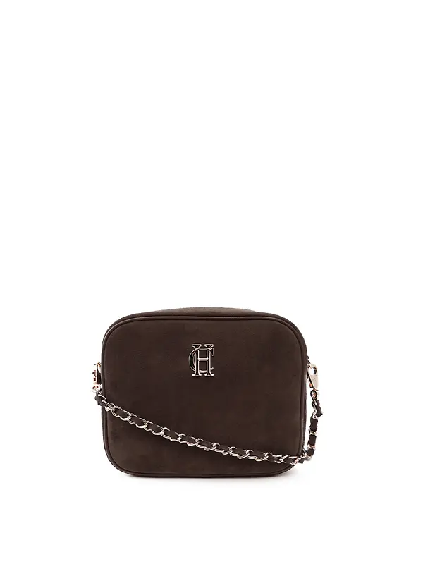 Holland Cooper Women's Soho Camera Bag - Chocolate Suede Image 4