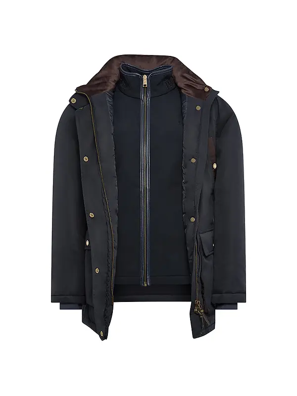 Holland Cooper Women's Stamford Country Coat - Ink Navy Image 12