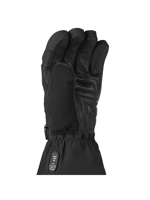 Sealskinz Stowbridge Waterproof Automatic Heated Gauntlets - Black Image 2