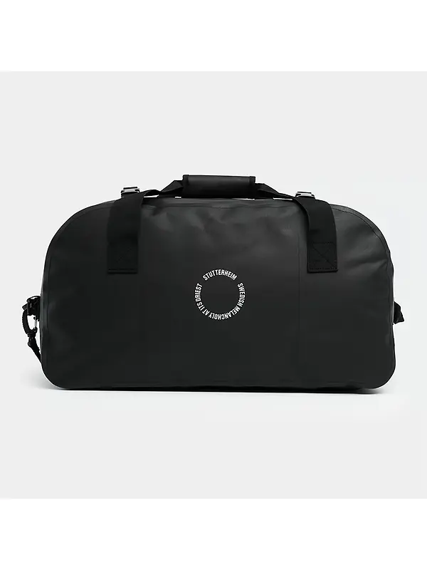 Stutterheim Rain Duffel Bag 50L - Black Image 4