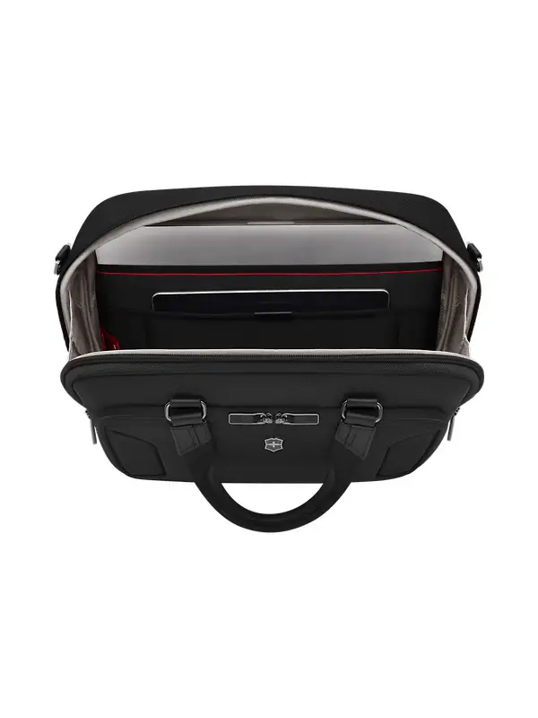 Victorinox Werks Traveler 7.0 Compact Briefcase - Black Image 3