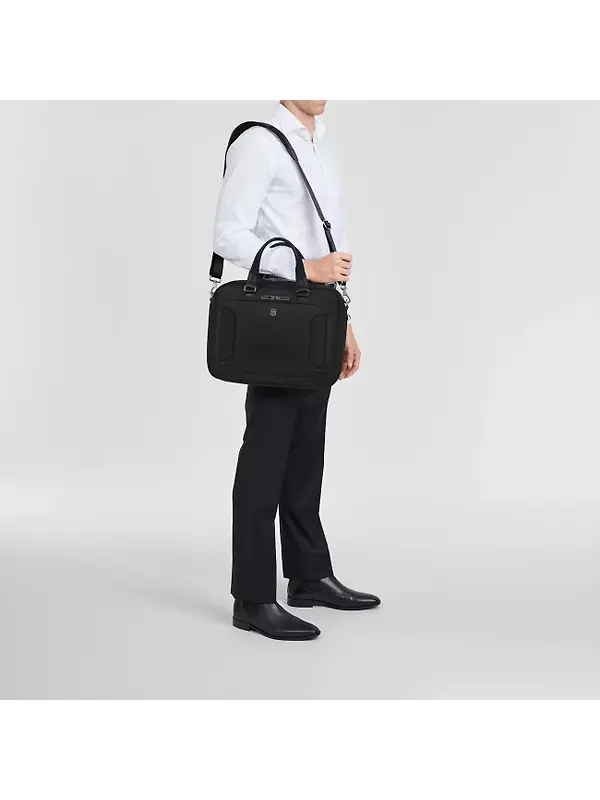 Victorinox Werks Traveler 7.0 Compact Briefcase - Black Image 2