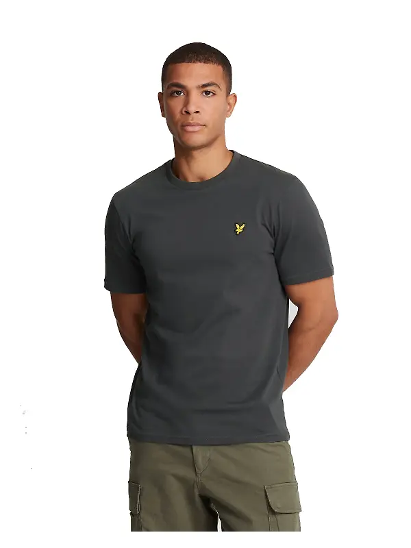 Product image of Lyle & Scott Men's Plain T-Shirt - Gunmetal