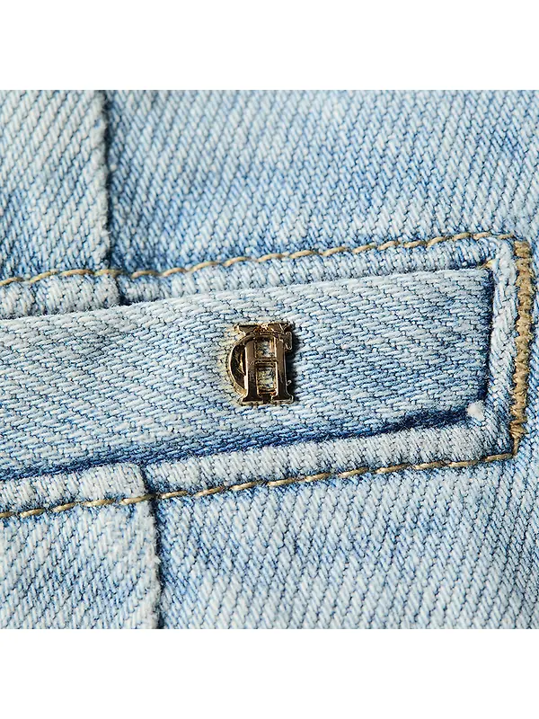 Holland Cooper Women's Tailored Wide Leg Jeans - Vintage Indigo Image 8