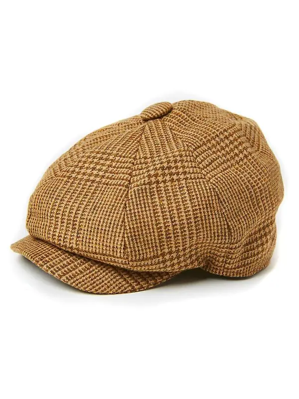 Holland Cooper Baker Boy Cap - Tawny Image 1