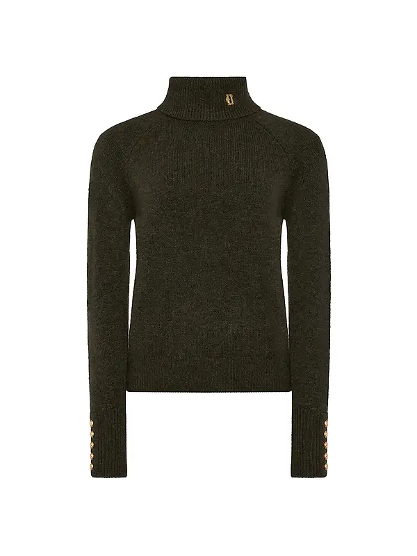 Holland Cooper Women's Tori Knit - Forest Green Image 1