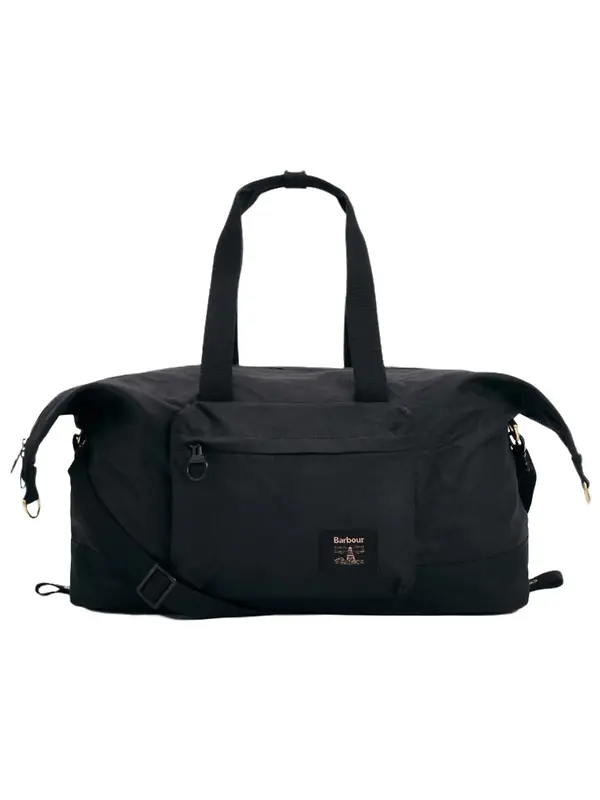 Product image of Barbour Field Waxed Holdall - Classic Black