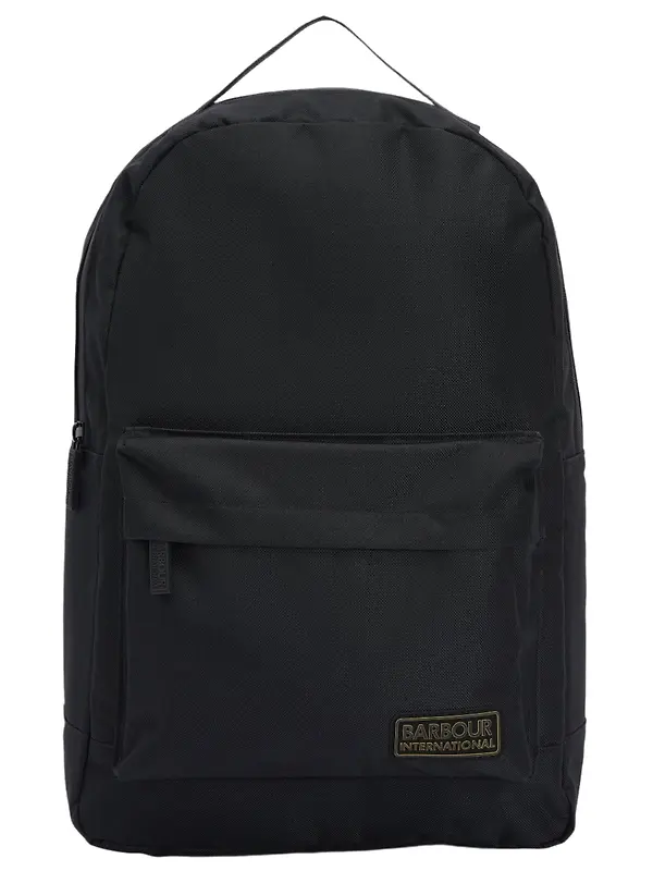 Barbour International Knockhill Essential Backpack - Black Image 1