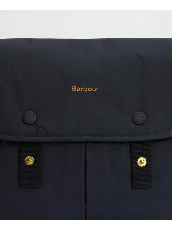 Barbour Transport Riever Crossbody Bag - Navy Image 6