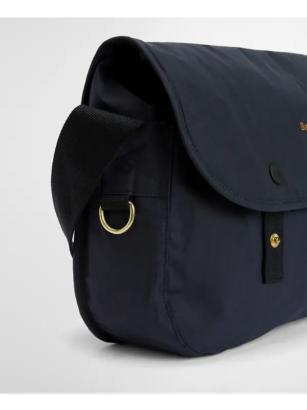 Barbour Transport Riever Crossbody Bag - Navy Image 7
