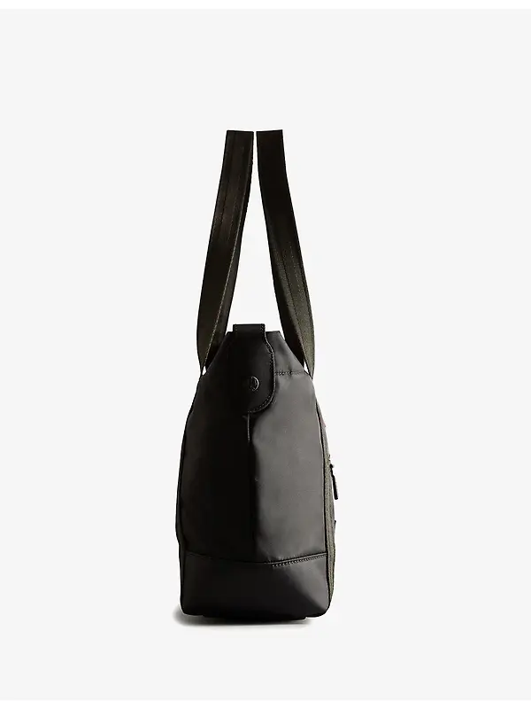 Hunter Original Midi Topclip Tote - Black Image 3