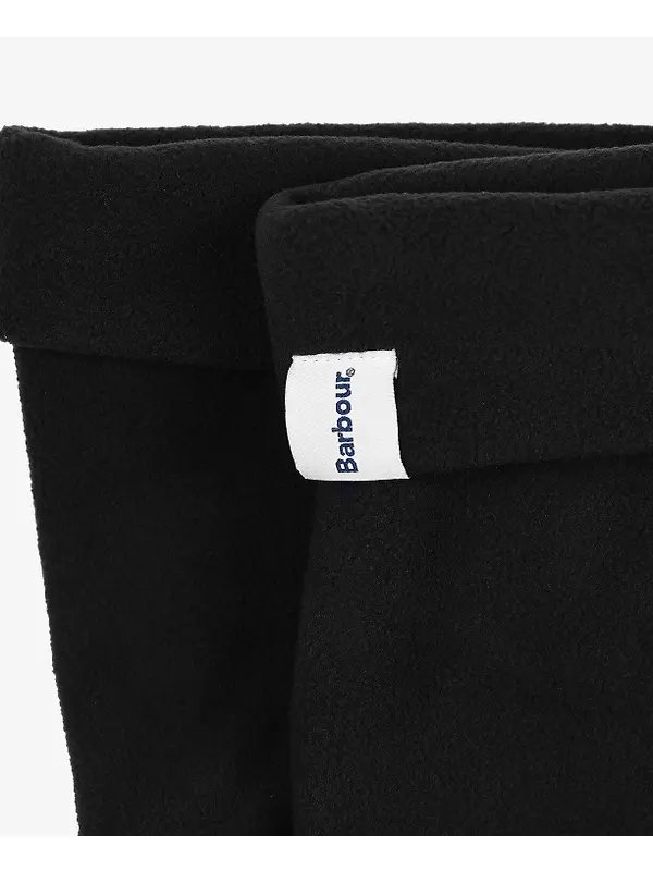 Barbour Fleece Wellington Socks - Classic Black Image 3