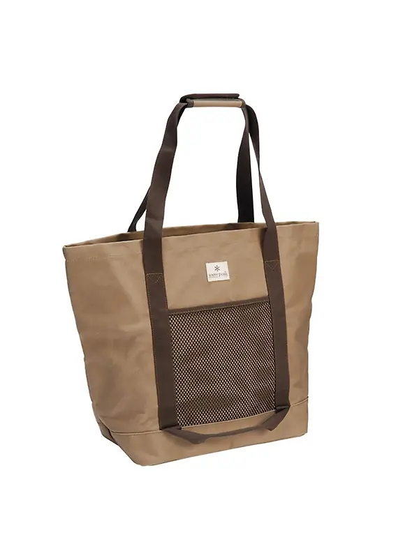 Snow Peak Medium Tote Bag - Brown Image 1