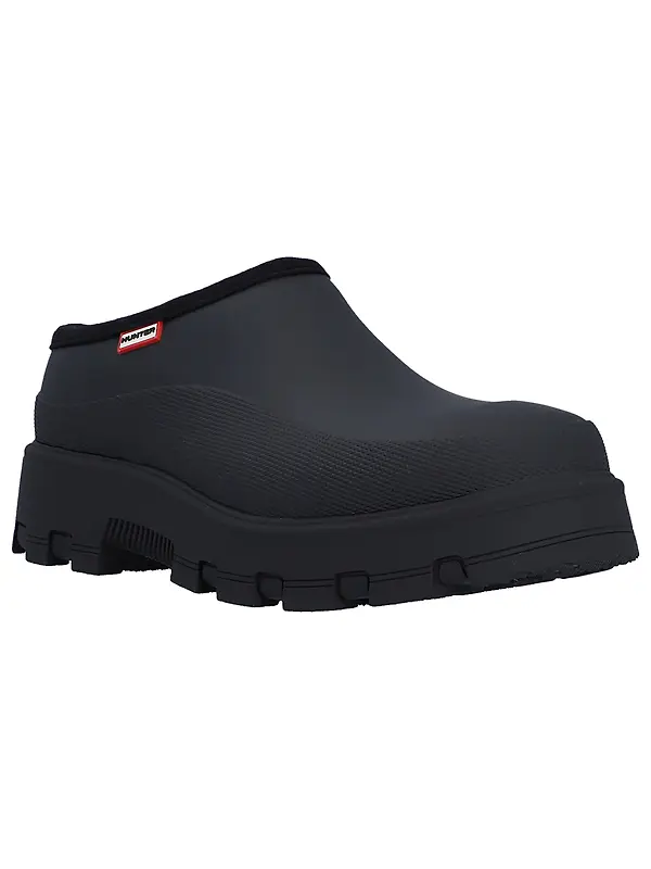 Hunter Unisex Elements Clogs - Black Image 6