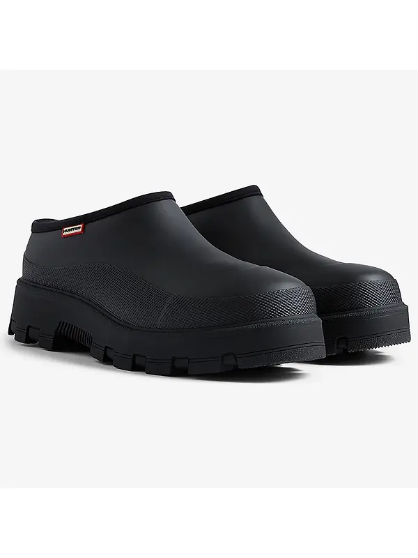 Hunter Unisex Elements Clogs - Black Image 2