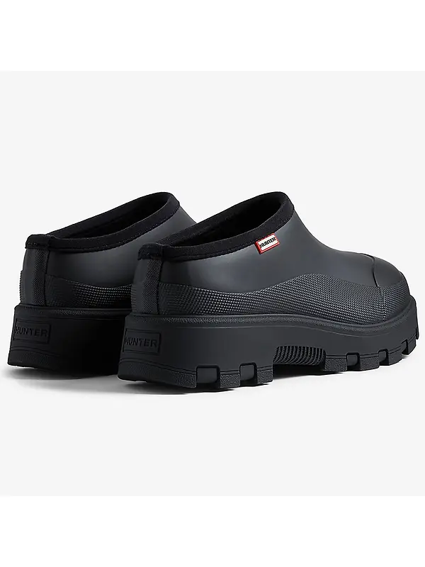Hunter Unisex Elements Clogs - Black Image 3