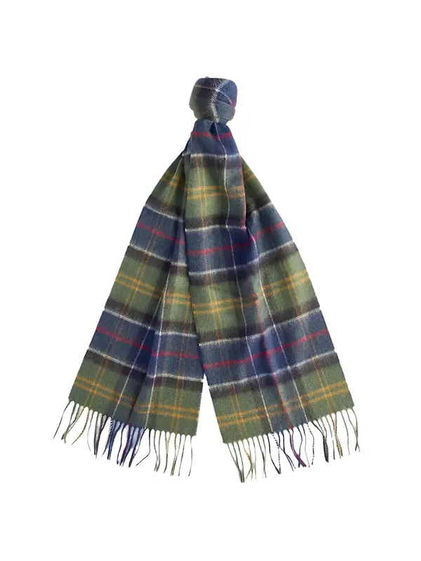 Product image of Barbour Wool/Cashmere Tartan Scarf - Classic Tartan