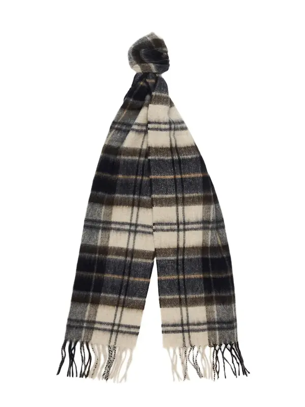 Product image of Barbour Wool/Cashmere Tartan Scarf - Autumn Dress Tartan