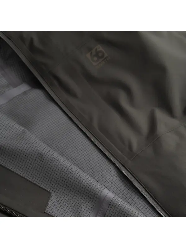 66°North Men's Adalvik Packable Rain Jacket - Alpine Grimmia Image 6