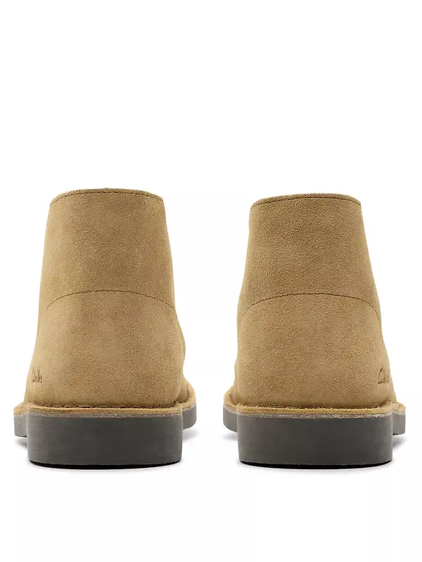 Clarks Men's Desert Boot Evo Suede - Dark Sand Suede Image 3