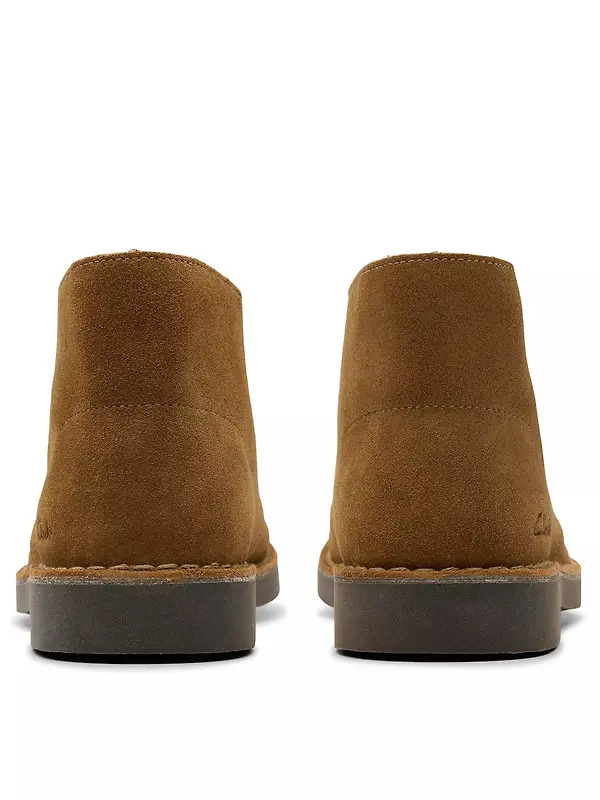 Clarks Men's Desert Boot Evo Suede - Cola Suede Image 3
