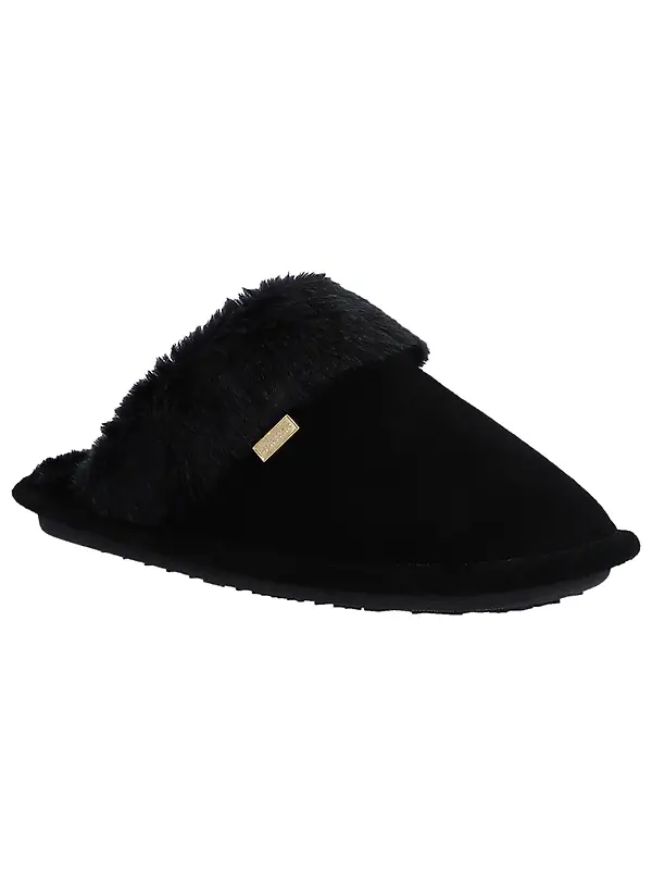Hunter Women's Mule Slippers - Black Image 2