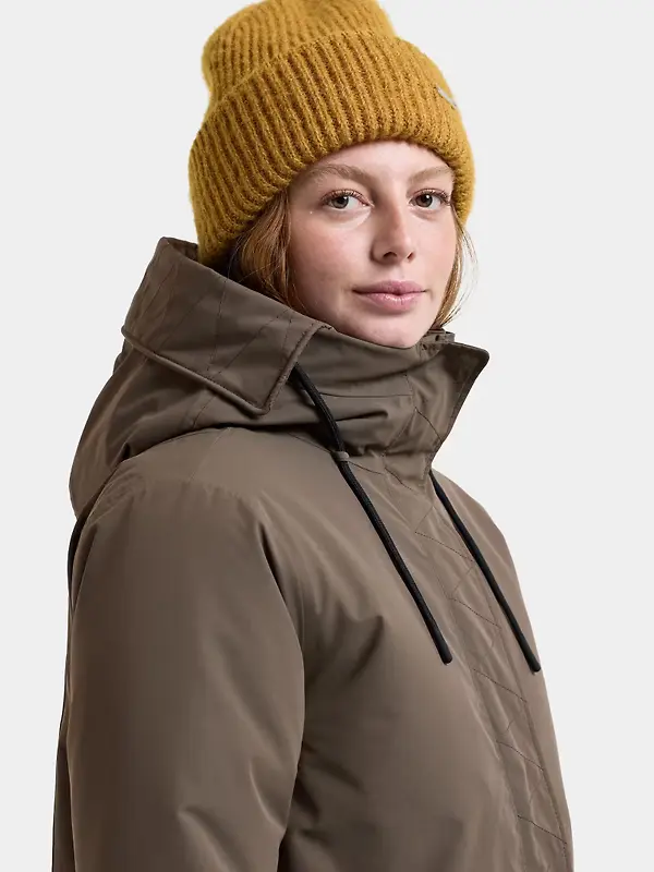 Didriksons Women's Lilian Waterproof Parka - Mocha Brown Image 7