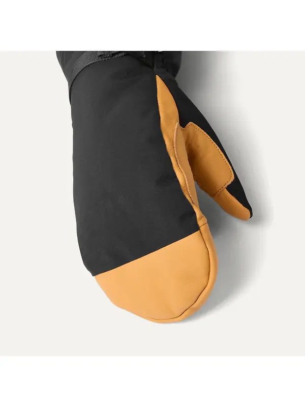 Sealskinz Whinburgh Waterproof Thermal Ski Five-Finger Mittens - Black Image 2