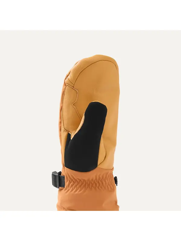 Sealskinz Whinburgh Waterproof Thermal Ski Five-Finger Mittens - Black Image 6