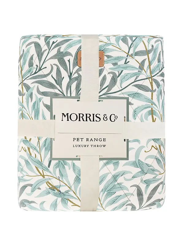 William Morris Pet Blanket - Willow Bough Print Image 3