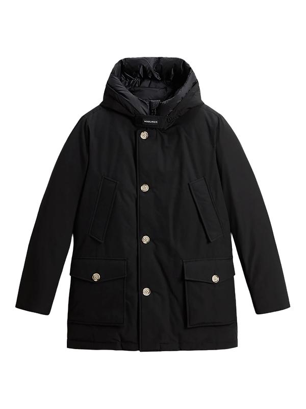 Woolrich Men's Arctic Stretch Down Parka - Dark Green | British Attire