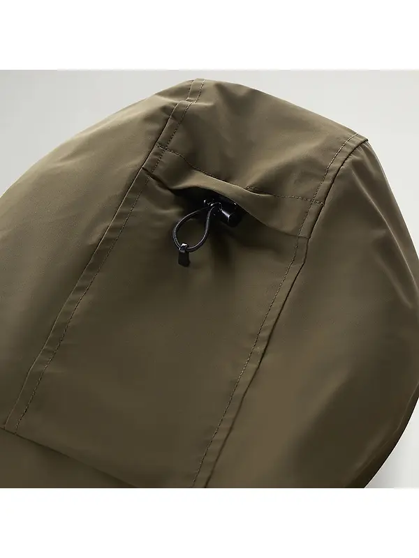 Woolrich Men's Arctic Stretch Down Parka - Dark Green Image 9