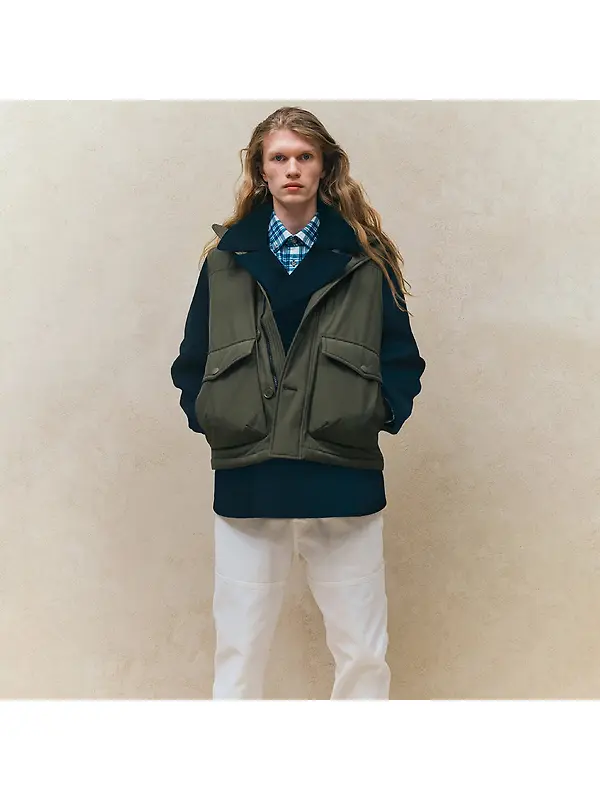 Woolrich Men's Ramar Gilet - Greenstone Image 11