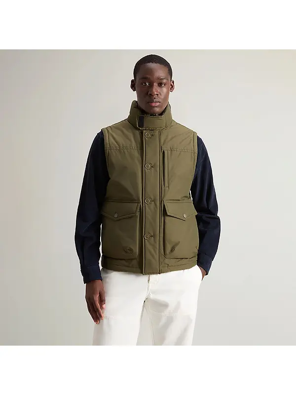 Woolrich Men's Ramar Gilet - Greenstone Image 2
