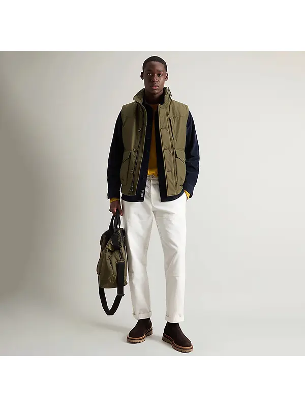 Woolrich Men's Ramar Gilet - Greenstone Image 3