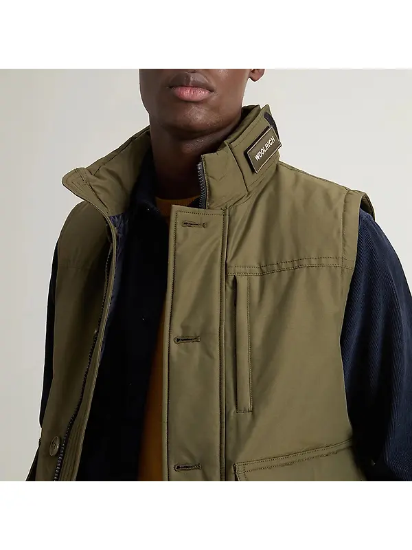 Woolrich Men's Ramar Gilet - Greenstone Image 5