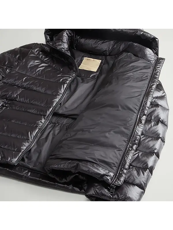 Woolrich Women's Aliquippa Lightweight Down Jacket - Black Image 8