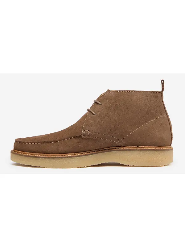 Oliver Sweeney Men's Xixona Calf Suede Moccasin Boots - Taupe Image 6