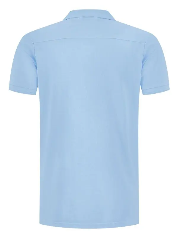 Lyle & Scott Men's Natural Dye Polo - Caribe Image 2